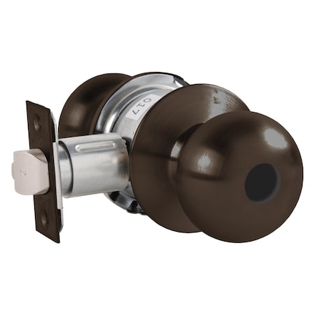 Arrow Lock Grade 2 Storeroom Cylindrical Lock, Tudor Knob, Conventional Less Cylinder, Oil-Rubbed Bronze Finish MK12-TA-10B-LC